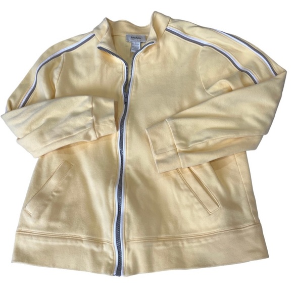 Neiman Marcus Zip Up Jacket - Picture 1 of 4